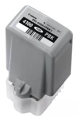 Canon PFI-4100 PBK - 80 ml - photo black - original - hanging box - ink tank - for imagePROGRAF PRO-1100 — image 1