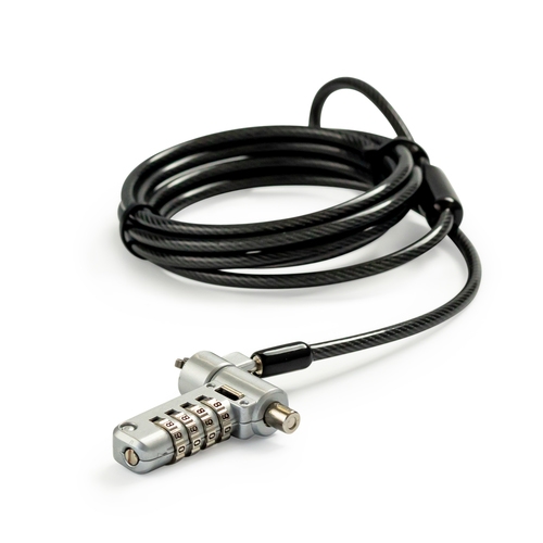techair - Security cable lock - silver - 2 m