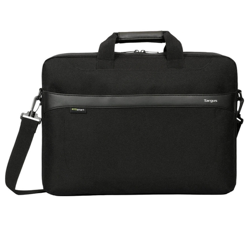 Targus GeoLite EcoSmart Slim Brief - Notebook carrying case - 17.3" - black