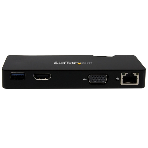 StarTech.com USB 3.0 to HDMI or VGA Adapter Dock