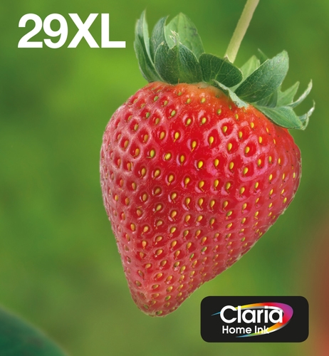Epson Ink Cartridges, Claria" Home Ink, 29XL, Strawberry, Multipack, 1 x 6.4 ml Cyan, 1 x 6.4 ml Magenta, 1 x 11.3 ml Black, 1 x 6.4 ml Yellow, High, XL — image 1
