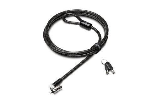 Kensington MicroSaver 2.0 Keyed Ultra Laptop Lock - Security cable - silver