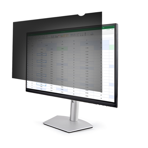 StarTech.com Monitor Privacy Screen for 32 inch Display, Widescreen Computer Monitor Security Filter, Blue Light Reducing Screen Protector (PRIVSCNMON32) - Display privacy filter - 32" wide - transparent