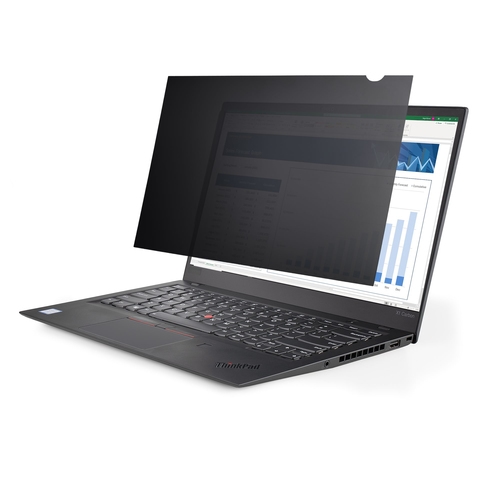 StarTech.com 14in Lap14in Laptop Privacy Screen, Anti-Glare Privacy Filter for Widescreen (16:9) Displays, Laptop Monitor Screen Protector with 51% Blue Light Reduction - Reversible Matte/Glossy Sides (14L-PRIVACY-SCREEN) - Notebook privacy filter (horizontal) - removable - 14" - transparent - TAA Compliant