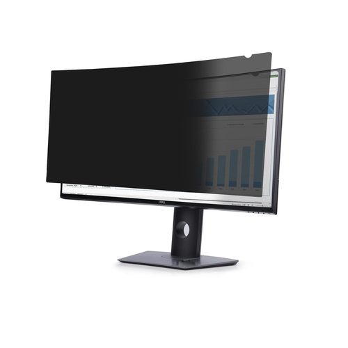 StarTech.com Privacy Screen For Dell P3424WE, Double-Sided Filter, TAA - Display privacy filter - 2-way - removable - plug-in/adhesive - 34" (ultra-wide) - black - TAA Compliant
