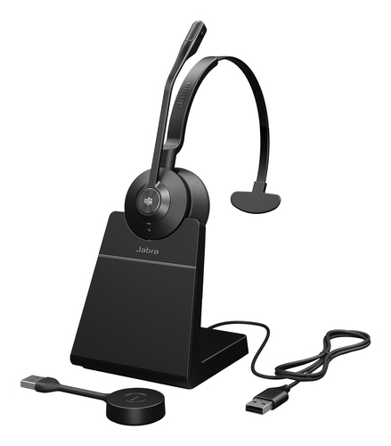 Jabra Engage 55 SE Mono - Headset - on-ear - DECT - wireless - USB-A via DECT adapter - Certified for Microsoft Teams — image 1