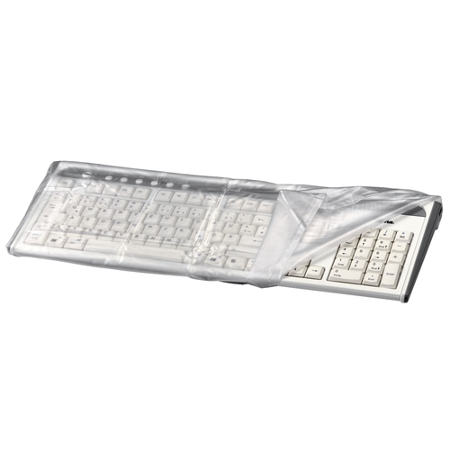 Hama Protective Dust Cover for Keyboards, Transparent — image 1