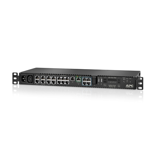 APC NetBotz Rack Monitor 750 - Environment monitoring device - 1GbE - 1U - rack-mountable - for P/N: SMTL1000RMI2UC, SMX1000C, SMX1500RM2UC, SMX1500RM2UCNC, SMX750C, SMX750CNC — image 1