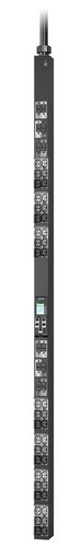 APC NetShelter Rack PDU Advanced - Gen 2 - power distribution unit (rack-mountable) - metered, 43.5kW, 400V, 63A, or, 415V, 60A, 560P6 - AC 400/415 V - 34.6 kW - 34600 VA - 3-phase - Ethernet 10/100/1000, USB - input: IEC 60309 3P+N+PE - output connectors: 42 (21 x IEC 60320 C13/C15/C19/C21, 21 x IEC 60320 C13/C15) - 0U - 3 m cord - black - TAA Compliant — image 1