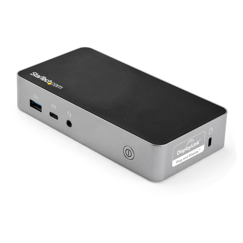 StarTech.com USB-C Dock, Dual Monitor 1080p HDMI Laptop Docking Station, 60W Power Delivery, 1x USB-C, 3x USB-A, Ethernet, Dual HDMI Video Display USB 3.1 Gen 1 Type-C Dock, Mac & Windows - 60W PD With Charging (DK30CHHPDUK) - Docking station - USB-C 3.1 - 2 x HDMI - 1GbE - 90 Watt