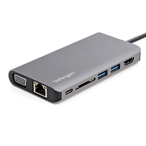 StarTech.com USB-C Multiport Adapter - HDMI/VGA + PD 3.0