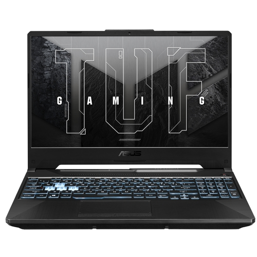 ASUS TUF Gaming A15 FA506NF-HN008W - AMD Ryzen 5 - 7535H / up to 4.5 GHz - Win 11 Home - GF RTX 2050 - 16 GB RAM - 512 GB SSD NVMe - 15.6" 1920 x 1080 (Full HD) @ 144 Hz - Gigabit Ethernet - Wi-Fi 6, Bluetooth - graphite black - kbd: Dutch