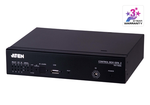 ATEN VK1100A - Remote control device - Gen. 2 - RS-232, RS-422, RS-485, 1GbE — image 1
