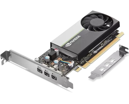 NVIDIA T400 - Graphics card - T400 - 4 GB GDDR6 - PCIe 3.0 x16 - 3 x Mini DisplayPort - for ThinkStation P3, P3 Ultra, P340, P350, P358, P520, P620, P720, P920