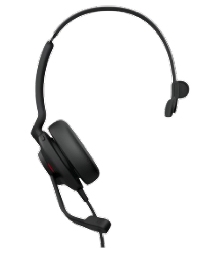 Jabra Evolve2 30 SE MS Mono - Headset - on-ear - wired - USB-C, USB-A - noise isolating - Certified for Microsoft Teams — image 1