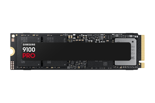Samsung 9100 PRO MZ-VAP1T0 - SSD - encrypted - 1 TB - internal - M.2 2280 - PCI Express 5.0 x4 (NVMe) - 256-bit AES - TCG Opal Encryption 2.0 - black — image 1