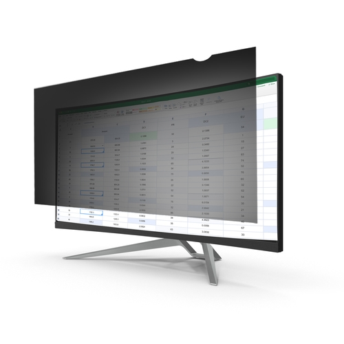 StarTech.com Monitor Privacy Screen for 34 inch Ultrawide Display, 21:9 Widescreen Computer Screen Security Filter, Blue Light Reducing (PRIVSCNMON34W) - Display privacy filter - 34" wide - transparent