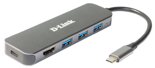 D-Link DUB-2333 - Docking station - USB-C / Thunderbolt 3 - HDMI