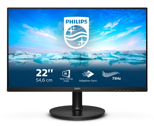 Philips V-line 222V8LA - LED monitor - 22" (21.5" viewable)