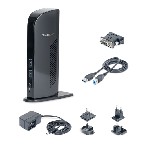 USB 3.0 Port Replicator Notebook Docking Station
