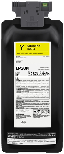 Epson T55P4 - 480 ml - yellow - original - box - ink pack - for ColorWorks CW-C8000 — image 1