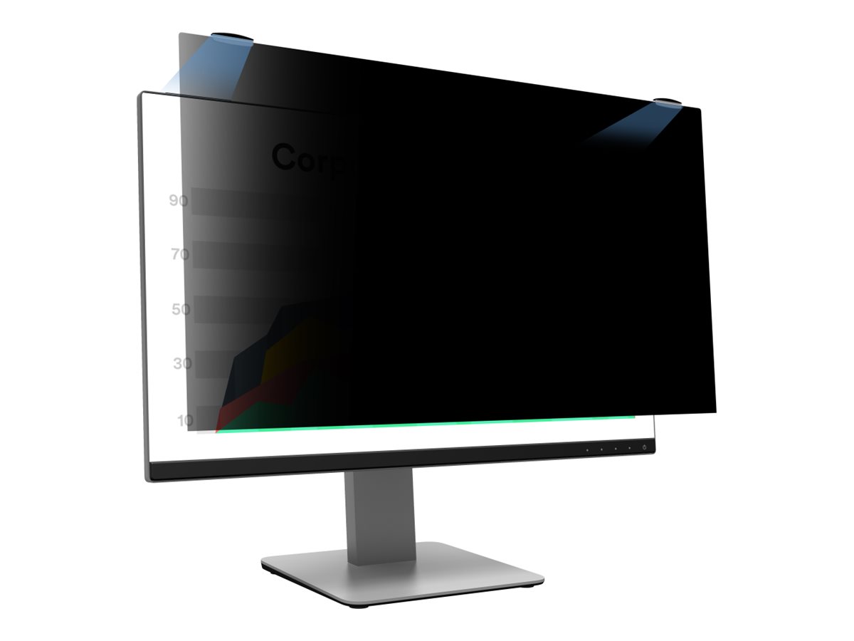 3M - Display privacy filter - 2-way - 24" - black - for Apple iMac (24 in)