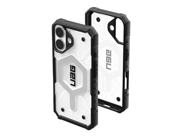 UAG Pathfinder Series - Back cover for mobile phone - MagSafe compatibility - thermoplastic polyurethane (TPU) - ice silver - for Apple iPhone 16