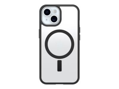 OtterBox React MagSafe Apple iPhone 16 Black Crystal - clear/black - ProPack
