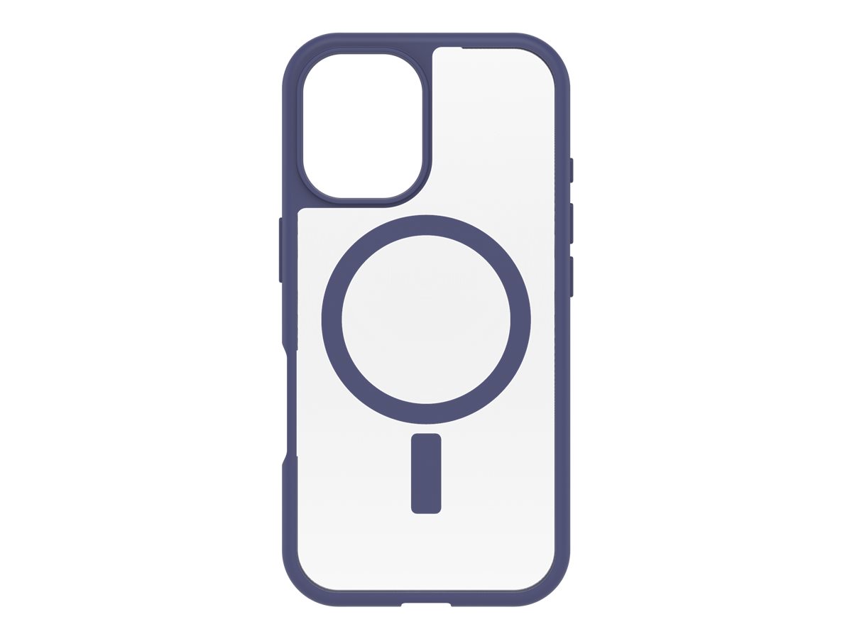 OtterBox React Series - Back cover for mobile phone - MagSafe compatibility - recycled plastic - denver dusk purple - for Apple iPhone 16