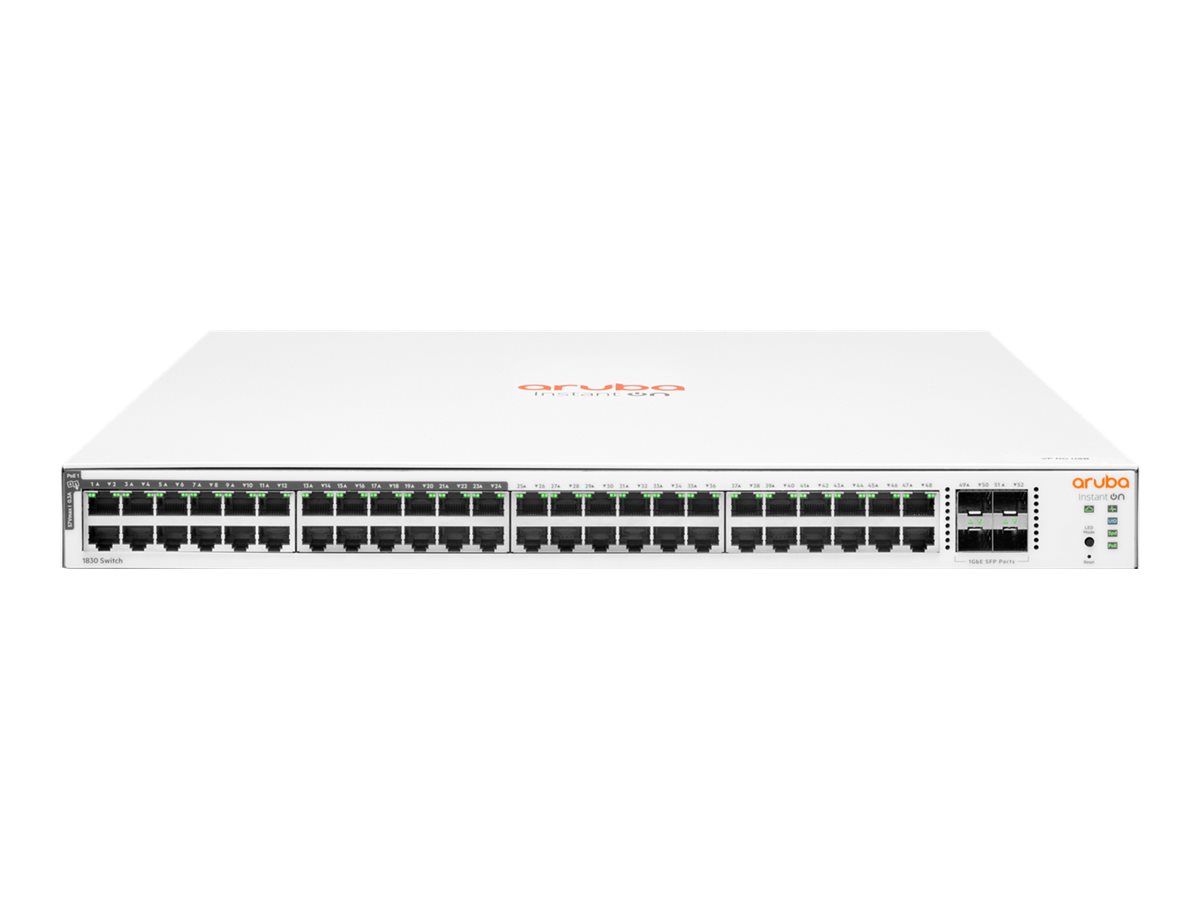 HPE Networking Instant On 1830 48G 24p Class4 PoE 4SFP 370W Switch
