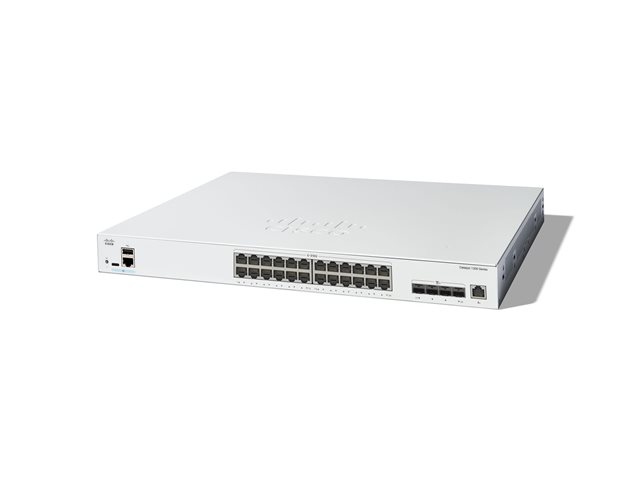 Cisco Catalyst 1300-24XT - switch - 24 ports - smart - rack-mountable — image 1