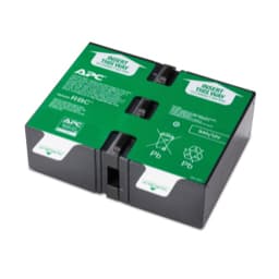 APC Replacement Battery Cartridge #124 - UPS battery - 1 x battery - Lead Acid - for P/N: BR1500G-RS, BX1500M, BX1500M-LM60, SMC1000-2UC, SMC1000-2UTW, SMC1000I-2UC