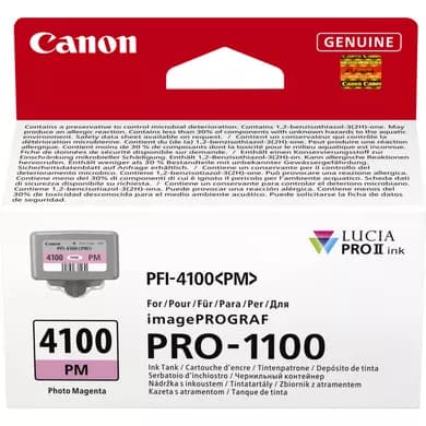 Canon PFI-4100 PM - 80 ml - photo magenta - original - hanging box - ink tank - for imagePROGRAF PRO-1100 — view 3