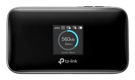 TP-Link M7750 V1 - Mobile hotspot - 4G LTE Advanced - 600 Mbps - Wi-Fi 5 — view 3
