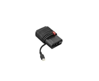 Lenovo ThinkPad 65W Slim AC Adapter (USB Type-C) - Power adapter - AC 90-265 V - 65 Watt - black
