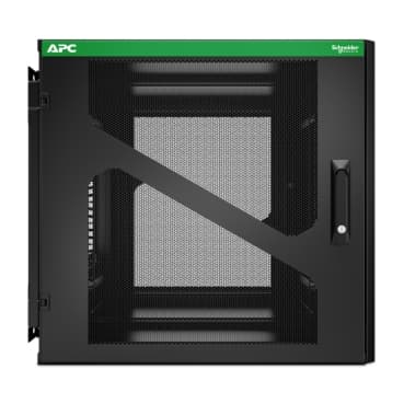 APC NetShelter - Rack - wall mountable - 12U - 19" — view 4