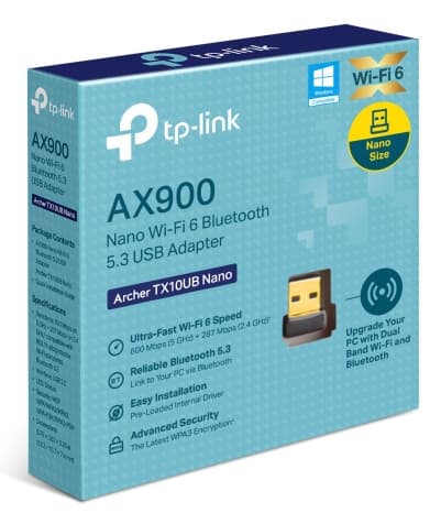 TP-Link Archer TX10UB Nano V1 - network adapter - USB 2.0 — view 9