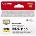 Canon PFI-4100 Y - 80 ml - yellow - original - hanging box - ink tank - for imagePROGRAF PRO-1100 thumbnail 2
