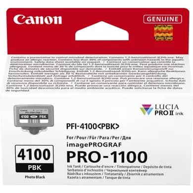 Canon PFI-4100 PBK - 80 ml - photo black - original - hanging box - ink tank - for imagePROGRAF PRO-1100 — view 3