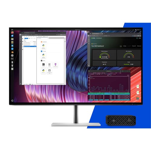 HP ZGX Nano G1n AI Station - Mini 1 x GB10 Grace Blackwell Superchip Cortex-A725 + Cortex-X925 - RAM 128 GB - SSD 1 TB - NVMe, TLC, SED - NVIDIA Blackwell - Gigabit Ethernet, 2.5 Gigabit Ethernet, 5 Gigabit Ethernet, 10 Gigabit Ethernet, 200 Gigabit Ethernet, IEEE 802.11ax (Wi-Fi 6), IEEE 802.11be (Wi-Fi 7), Bluetooth 5.4 - NVIDIA DGX OS 7 - monitor: none - black — view 11