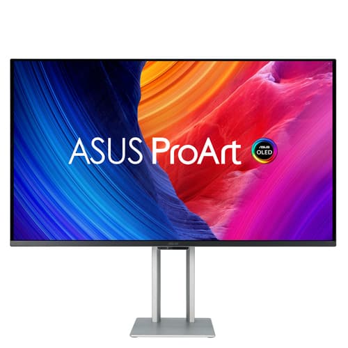 ASUS ProArt OLED PA32UCDM - OLED monitor - 32" (31.5" viewable) - 3840 x 2160 4K UHD (2160p) @ 240 Hz - 1000 cd/m� - HDR10 - 0.1 ms - Thunderbolt 4, HDMI - speakers - silver — view 8