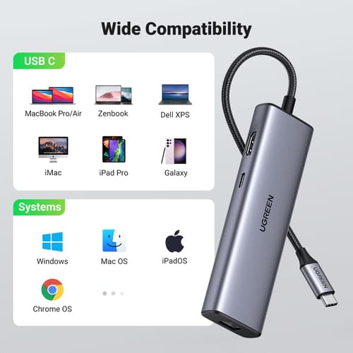 ^REVODOK 7-IN-1 HDMI ETH USBC HUB — view 8