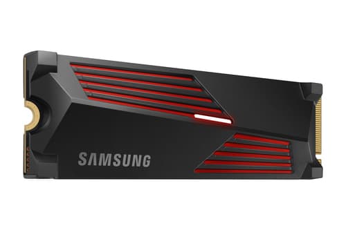 Samsung 990 PRO MZ-V9P4T0GW - SSD - encrypted - 4 TB - internal - M.2 2280 - PCIe 4.0 x4 (NVMe) - 256-bit AES - TCG Opal Encryption 2.0 - integrated heatsink — view 11