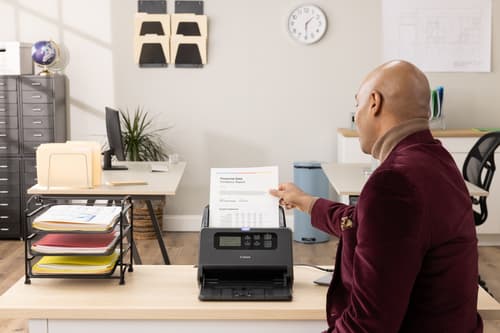 Canon imageFORMULA DR-M260 - Document scanner - CMOS / CIS - Duplex - 216 x 5588 mm - 600 dpi x 600 dpi - up to 60 ppm (mono) / up to 60 ppm (colour) - ADF (80 sheets) - up to 7500 scans per day - USB 3.1 Gen 1 — view 10