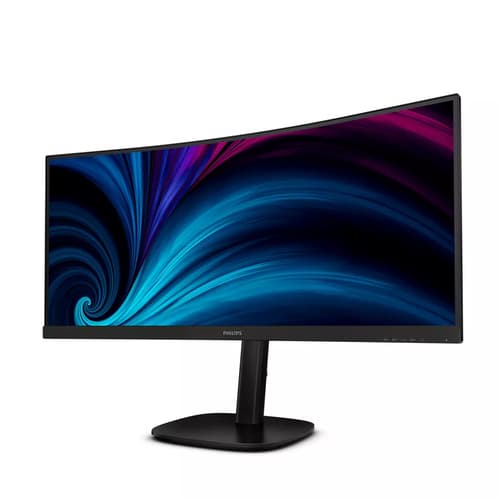 Philips 34B2U3600C - 3000 Series - LED monitor - curved - 34" - 3440 x 1440 WQHD @ 120 Hz - VA - 3500:1 - HDMI, DisplayPort, USB-C - speakers - textured black — view 12