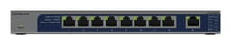 NETGEAR GS108MX - Switch - unmanaged - 8 x 10/100/1000 + 1 x 10Gb Ethernet - desktop, wall-mountable - for NETGEAR AGM731F, ProSafe AGM731F, AGM732F, AGM734, AXM761, AXM762, AXM764