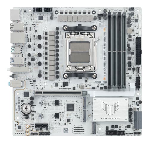 ASUS TUF GAMING B850M-PLUS WIFI7 W - motherboard - micro ATX - Socket AM5 - AMD B850 — view 10