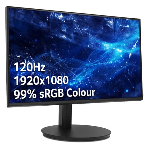 Acer Vero CB242Y Gbmiprx - CB2 Series - LCD monitor - 24" (23.8" viewable) - 1920 x 1080 UXGA @ 120 Hz - 250 cd/m� - 1 ms - HDMI, VGA, DisplayPort - speakers - black — view 3