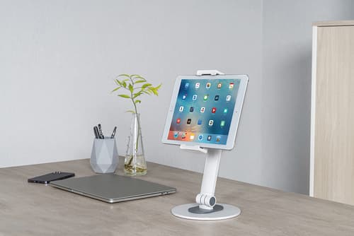 Neomounts DS15-540WH1 - Mounting kit (holder) - for tablet - white - screen size: 4.7"-12.9" - desktop — view 11