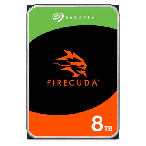 Seagate FireCuda ST8000DXA01 - Hard drive - 8 TB - internal - 3.5" - SATA 6Gb/s - 7200 rpm - buffer: 256 MB - with 3 years Seagate Rescue Data Recovery